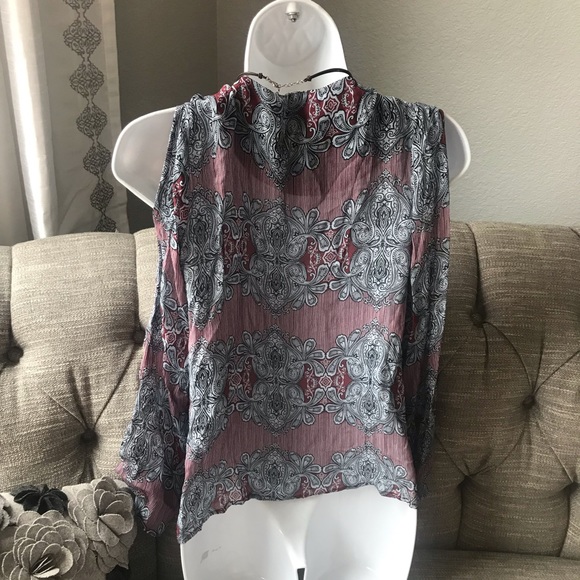 Line + Dot Nordstrom’s Blouse Top Woman’s Small - Picture 4 of 8